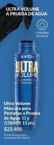 Avon Avon - ultra volume máscara para pestañas (158889) oferta