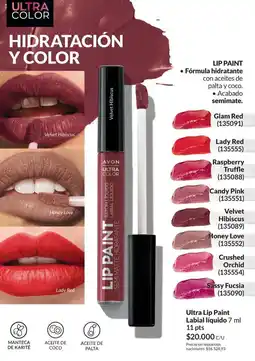Avon Avon - ultra lip paint labial líquido oferta