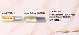 Avon Imari - (207445) & eclipse (207457) oferta