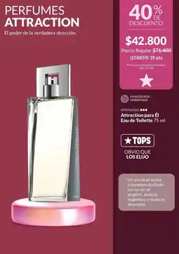 Avon Avon - perfumes attraction eau de toilette 75 ml oferta