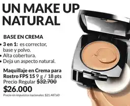Avon Avon - base en crema oferta
