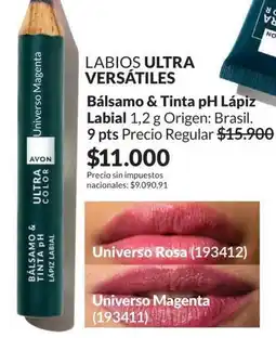 Avon Avon - bálsamo & tinta ph lápiz labial oferta