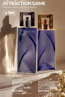 Avon Natura - attraction game oferta