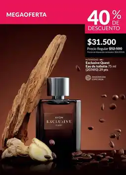 Avon Avon - exclusive quest eau de toilette 75 ml oferta