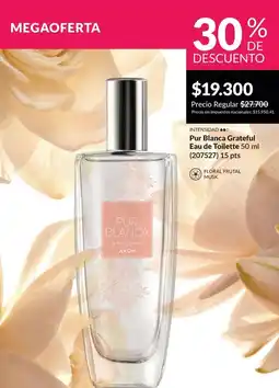 Avon Avon - pur blanca grateful eau de toilette 50 ml (207527) oferta