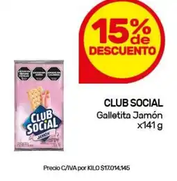 Nini Mayorista Club social galletita jamón oferta