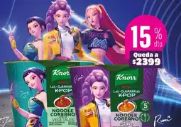 Nini Mayorista Knorr noodle coreano oferta