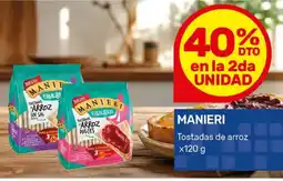 Nini Mayorista Manieri tostadas de arroz oferta