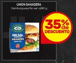 Nini Mayorista Union ganadera hamburguesa sin sal oferta