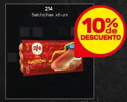 Nini Mayorista 214 salchichas oferta