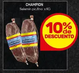 Nini Mayorista Champion salamín pic.fino oferta