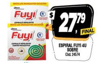 Supermercados Yaguar Espiral Fuyi 4u Sobre oferta