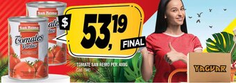Supermercados Yaguar Tomate San Remo Per.400g oferta
