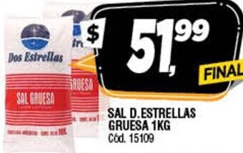 Supermercados Yaguar Sal D.Estrellas Gruesa 1kg oferta
