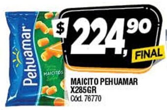 Supermercados Yaguar Maicito Pehuamar x 285gr oferta