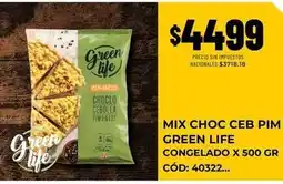 Diarco Green life - mix choc ceb pim congelado x 500 gr cód: 40322 oferta