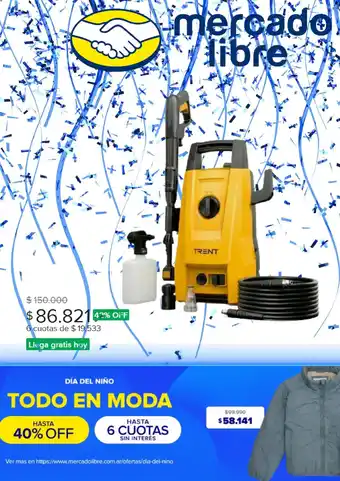 Trent lavadora de alta presión