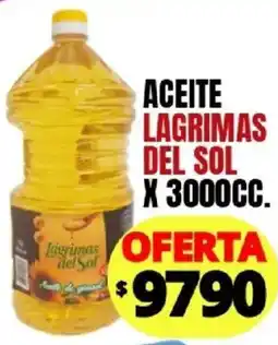 Supermercados Mariano Max Lagrimas del Sol aceite oferta