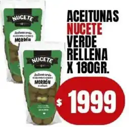 Supermercados Mariano Max Nucete aceitunas verde rellena oferta
