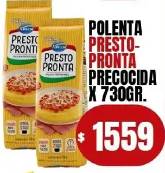 Arcor Presto-Pronta polenta precocida