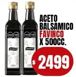 Supermercados Mariano Max Favinco aceto balsamico oferta