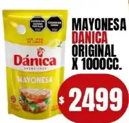 Supermercados Mariano Max Danica mayonesa original oferta