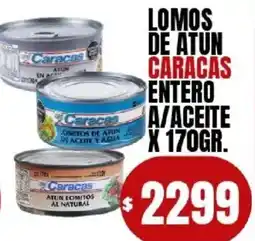 Supermercados Mariano Max Caracas lomos de atun entero a/aceite oferta