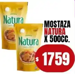 Supermercados Mariano Max Natura mostaza oferta