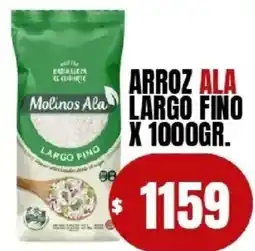 Supermercados Mariano Max Molinos Ala arroz ala largo fino oferta