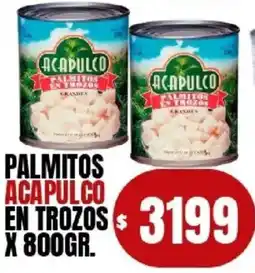 Supermercados Mariano Max Acapulco palmitos en trozos oferta