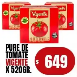Supermercados Mariano Max Vigente pure de tomate oferta