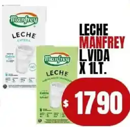 Supermercados Mariano Max Manfrey leche larga vida oferta