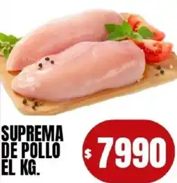Supermercados Mariano Max Suprema de pollo oferta