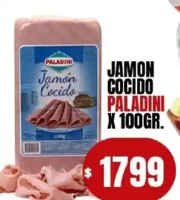 Supermercados Mariano Max Paladini jamon cocido oferta