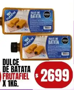 Supermercados Mariano Max Frutafiel dulce de batata oferta