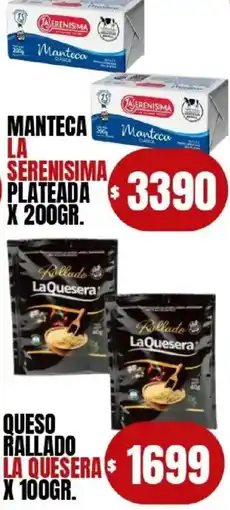 Supermercados Mariano Max La serenisima manteca oferta