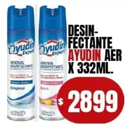 Supermercados Mariano Max Ayudin desinfectante aer oferta