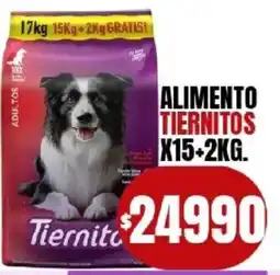Supermercados Mariano Max Tiernitos alimento adultos oferta