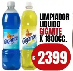 Supermercados Mariano Max Gigante limpiador liquido gigante oferta
