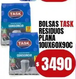 Supermercados Mariano Max Task bolsas residuos plana oferta