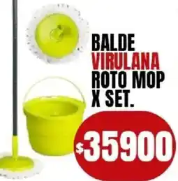 Supermercados Mariano Max Balde virulana roto mop x set. oferta