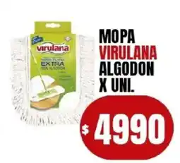 Supermercados Mariano Max Virulana mopa plana algodon oferta