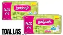 Supermercados Mariano Max Ladysoft toallas higiénicas oferta