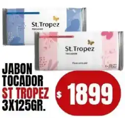 Supermercados Mariano Max St. Tropez jabon tocadador oferta
