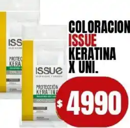 Supermercados Mariano Max Issue coloración keratina oferta