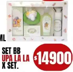 Supermercados Mariano Max Upa la la set bb oferta