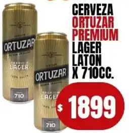 Supermercados Mariano Max Ortuzar cerveza premium lager oferta