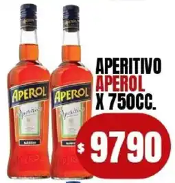 Supermercados Mariano Max Aperol aperitivo oferta