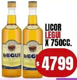 Supermercados Mariano Max Legui licor oferta