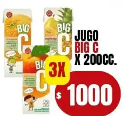 Supermercados Mariano Max Big C jugo oferta
